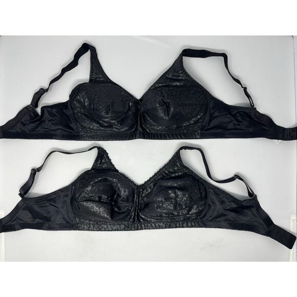 Classique NWoT Wireless Pocket Bra 38B 772E Post Mastectomy Surgery Black - Picture 3 of 6